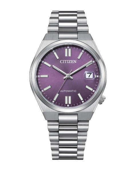 Citizen Tsuyosa Uhr Automatik Saphirglas Lila 37mm NJ0200-50W