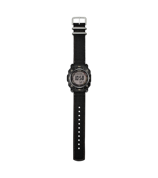 Casio Pro Trek Herrenuhr Digital Solar Höhenmesser Stoffband PRG-69B-1ER