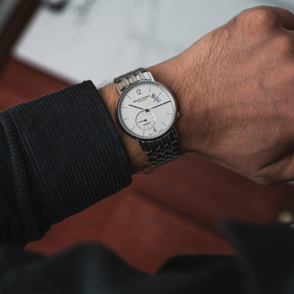 Bruno Söhnle Glashütte Herrenuhr Rondo Big Saphirglas 38mm 17-13053-262