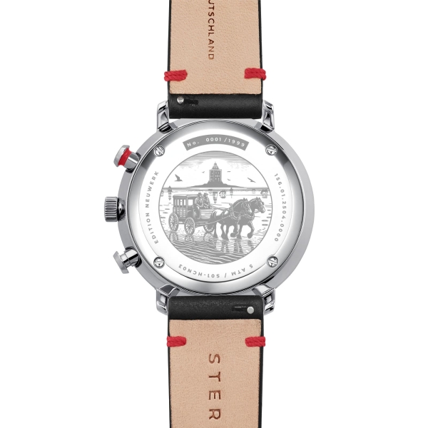 Sternglas Hamburg Chrono Edition Neuwerk Saphirglas Limited S01-HCN03-VI29