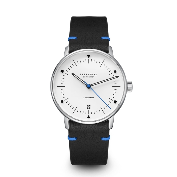 Sternglas Naos Automatik Edition Bauhaus X Saphirglas Blau S02-NAI45-VI30