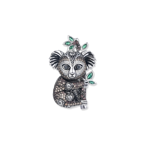 Seinerzeit Ketten Anhänger Koala Kula 925 Silber SZA-3990-434