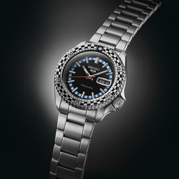 Seiko 5 Sports Herrenuhr Automatik Schwarz 10BAR SRPK67K1