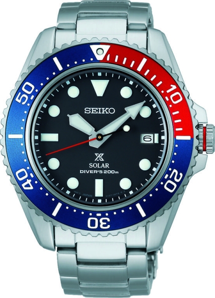 Seiko Prospex Herrenuhr Solar Saphirglas 20BAR SNE591P1