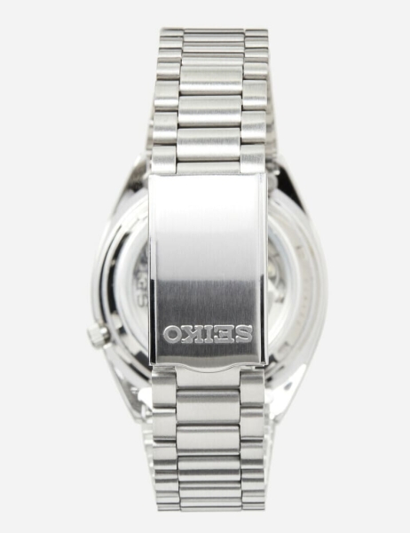 Seiko 5 Herrenuhr Automatik Edelstahl Tag Datum 37mm SNXS73K1