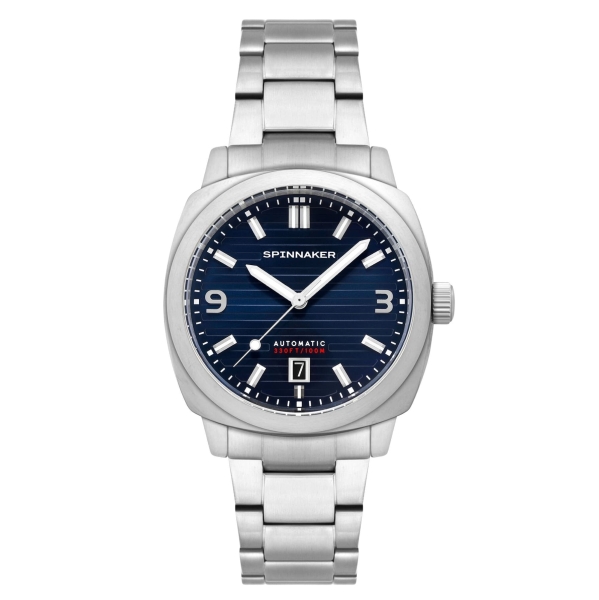 Spinnaker Herrenuhr Automatik Hull Riviera 42mm Blau SP-5073-22
