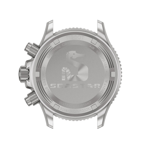 Tissot Unisex Uhr Seastar 1000 Chrono 38mm Weiss T120.217.17.011.00
