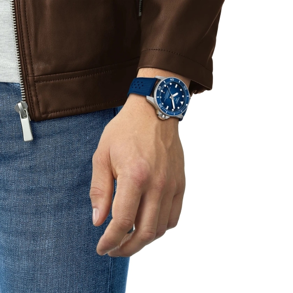 Tissot Herrenuhr Seastar 2000 Automatik Saphirglas Blau 44mm T120.907.17.041.00