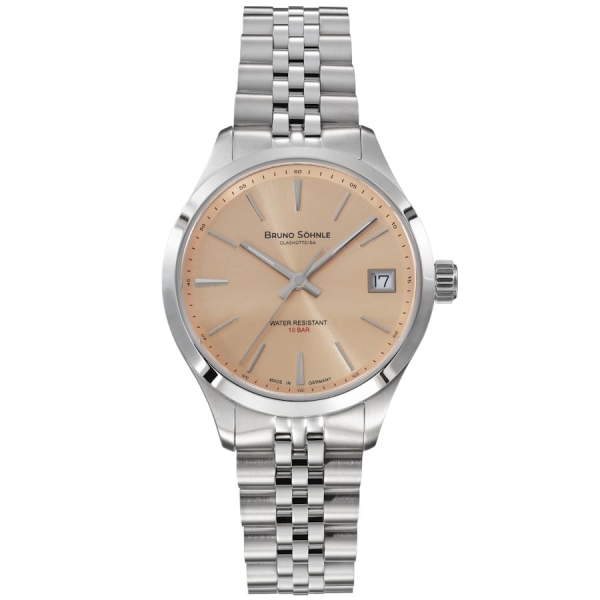 Bruno Söhnle Glashütte Damenuhr Turin Small Datum 10BAR 17-13226-542