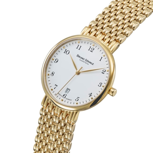 Bruno Söhnle Glashütte Herrenuhr Nabucco Datum Saphirglas 17-33228-922