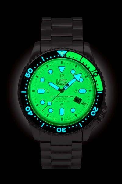 UMF Ruhla Herrenuhr Automatik Kampfschwimmer ETA 2826-2 Limitiert 1958M-4