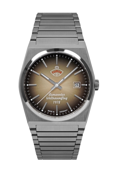 Ruhla Herrenuhr Automatik Space Control Saphirglas Datum 40mm 4660M-2