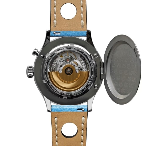UMF Ruhla Herrenuhr Automatik Sprungdeckel 43mm Limitiert 1252-1